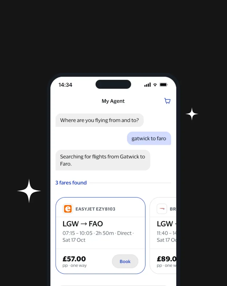UX design for Visa Intelligence Commerce